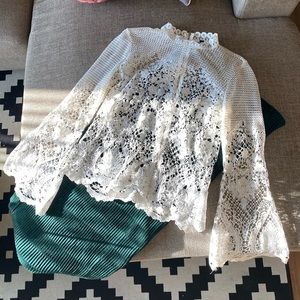 Project run way lace top.